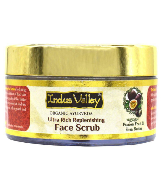 Indus Valley Ultra Rich Replenishing Fruit Scrub - Made with Shea Butter and Fruits (50 ml)