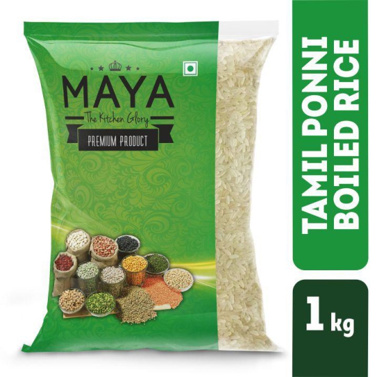 MAYA TAMIL PONNI BOILED RICE 1Kg