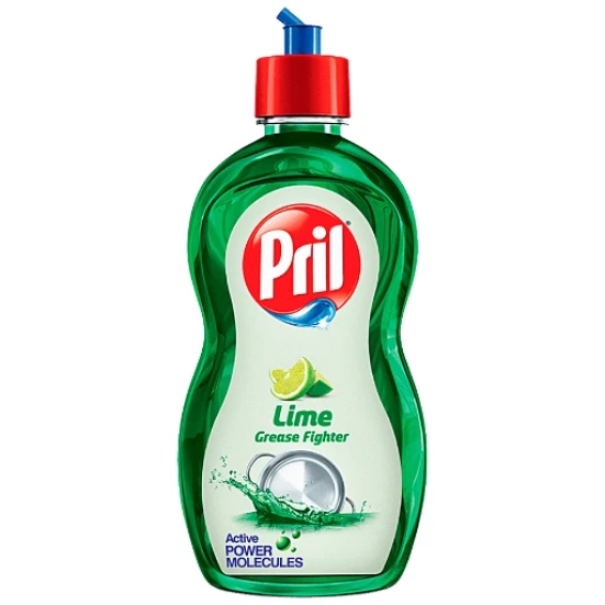 Pril Dishwash Liquid Lime Bottle 425 ml