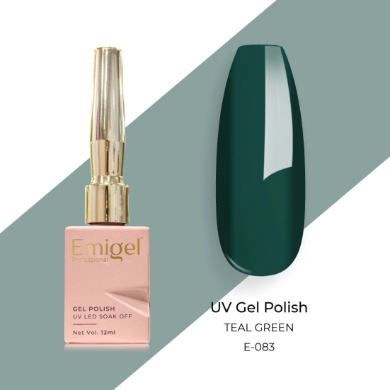 Emigel - UV Gel Polish - TEAL GREEN - E083