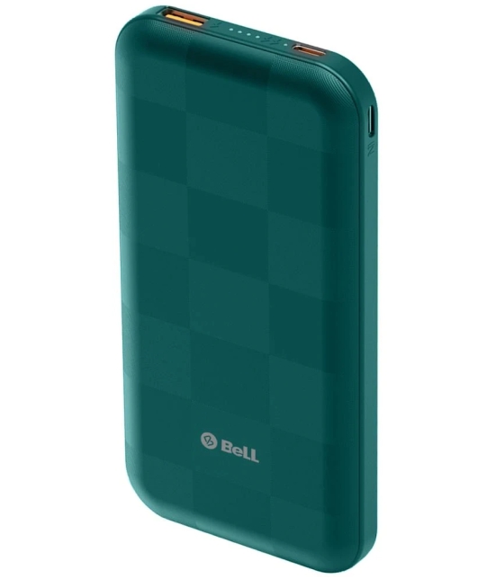 Bell 10000 -mAh 22.5W Li-Polymer Power Bank - Green