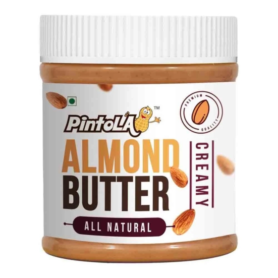 Pintola All Natural Almond Creamy Unsweetened Butter, 200 Gm