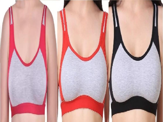 Elecsera Sports Non Padded Bra Women Sports Non Padded Bra Women Sports Non Padded Bra