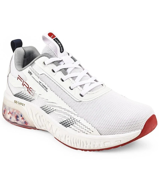 Campus - FIRST White Mens Sports Running Shoes - None