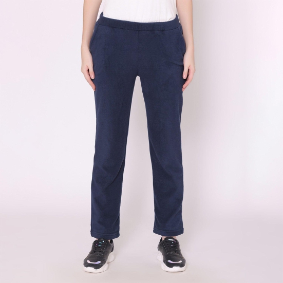 Women's Polar Track Pants - Navy Navy M