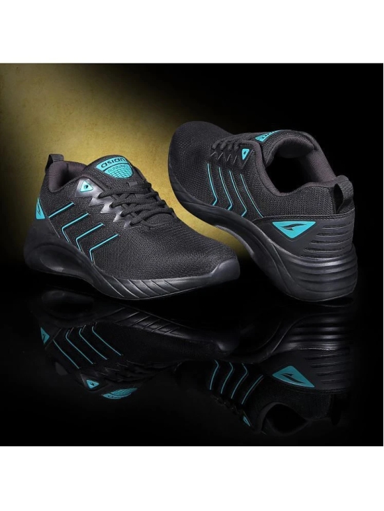 ASIAN Plasma-05 Black Mens Sports Running Shoes - None