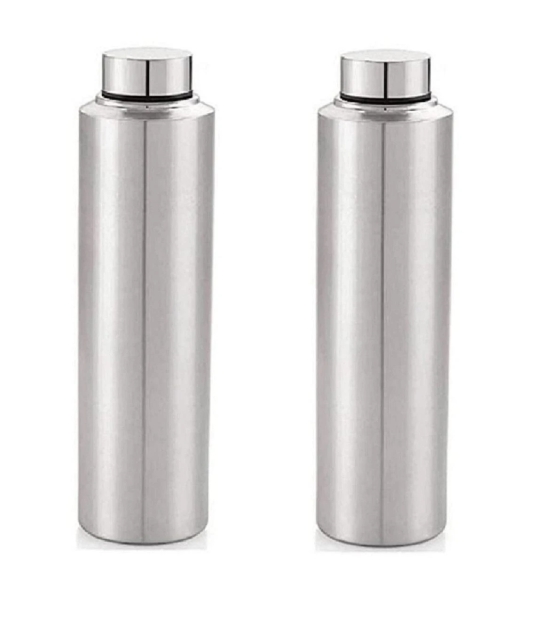 DYNAMIC STORE Dynore Stainless Steel 2 Fridge Bottles 900 ml