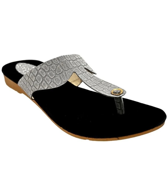 Altek - Silver Womens Flats - None