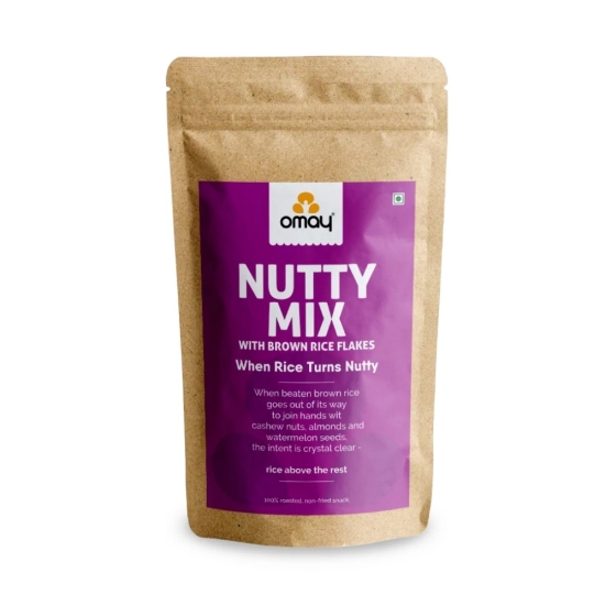 Omay Foods Nutty Mix with Dry Fruits, 400 gm Pouch - Trail Mix