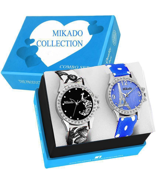 Mikado - Multicolor Leather Analog Womens Watch