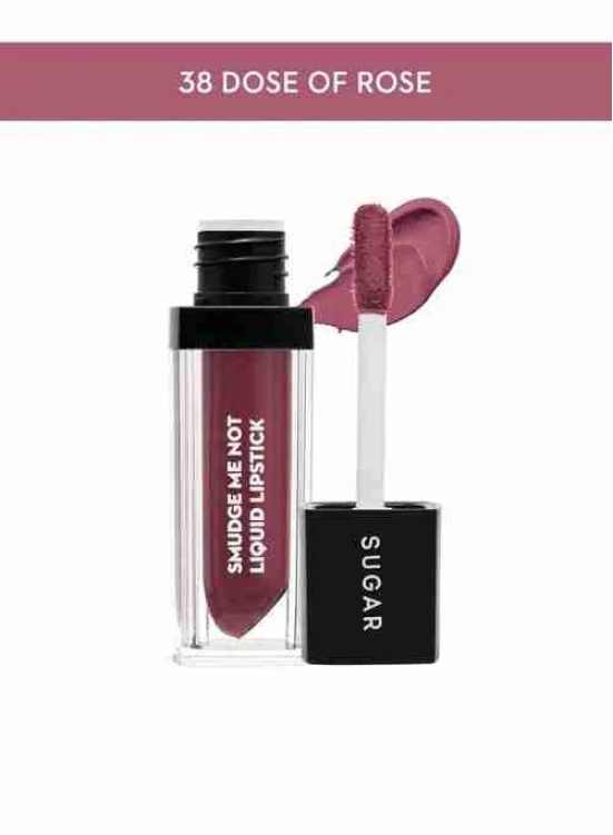 Smudge Me Not Liquid Lipstick - 38 Dose Of Rose (Rosy Mauve)