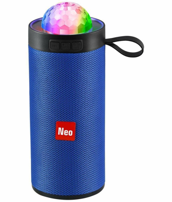 Neo M420 5 W Bluetooth Speaker Bluetooth v5.0 with USB Playback Time 4 hrs Blue - Blue