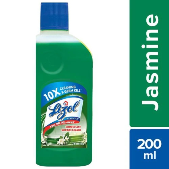 Lizol Disinfectant Surface Cleaner - Jasmine, 200 ml