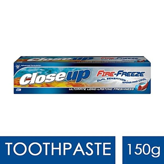 Closeup Fire Freeze Tooth Past, 150 Gm