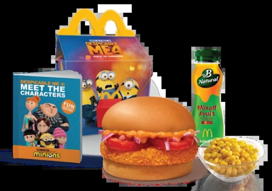 McAloo Tikki Burger Happy Meal