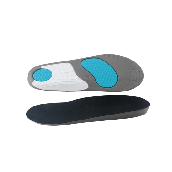 Dr Foot Sport Insole: Shock Absorption, Cushioning, Performance & Comfort for Running, Hiking, Working. Fits Running Shoes. Men/Women, 1 Pair Medium.-Dr Foot Sport Insole | Shock Absorption, Cush