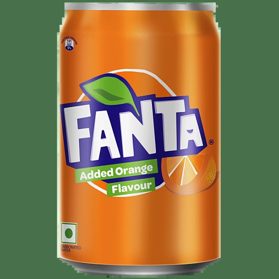 Fanta - Soft Drink, Refreshing, Orange Flavour, 180 Ml Can