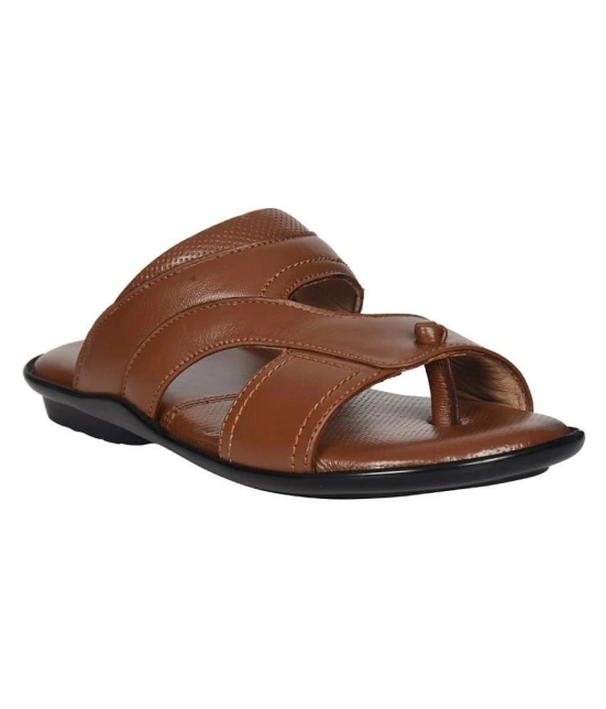 Imperio Tan Flip Flops - None