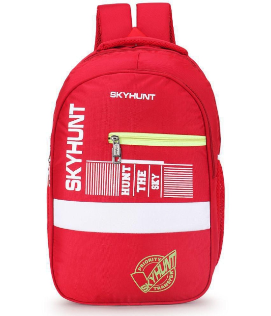 skyhunt 37 Ltrs Red Laptop Bags