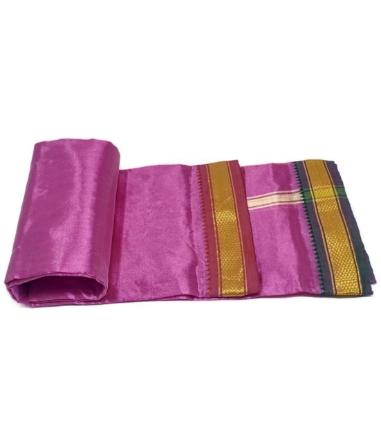 Akhil Single Cotton Bath Towel Purple - Purple