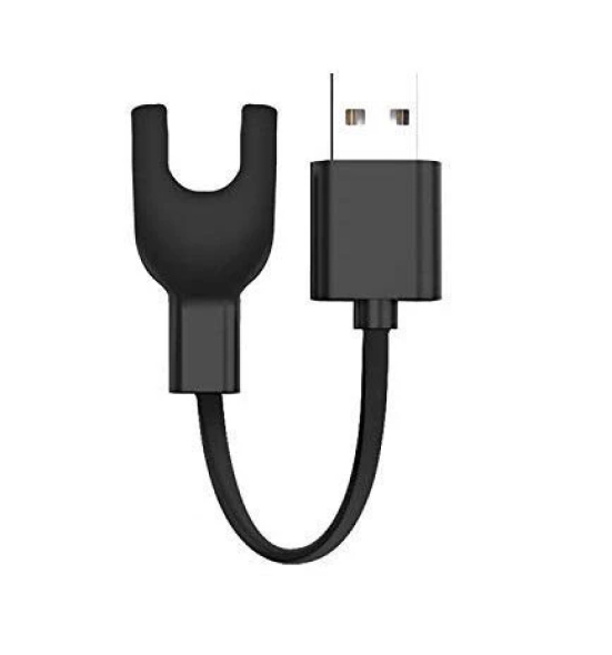 Lapster Power Charger for Mi Smart Bracelet - Black (Compatible For Mi Band 4,3,3i) - 1 Piece