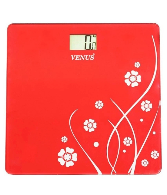 Venus Red Digital LCD Weighing Scale