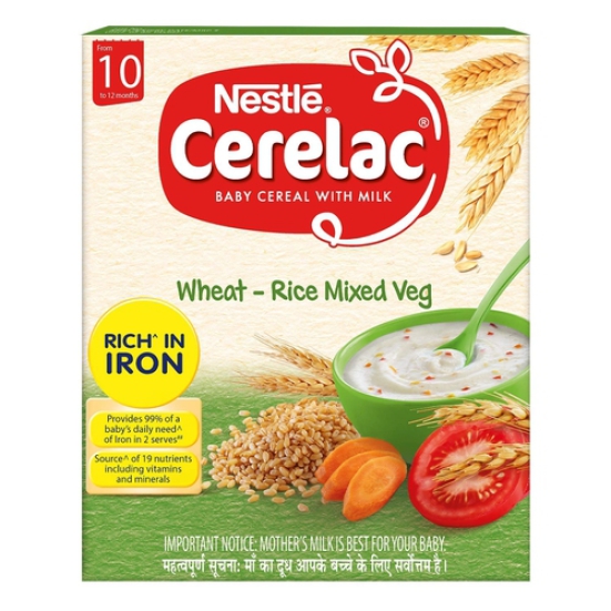 NESTLE WHEAT RICE MIXED VEG STAGE 3 300GM