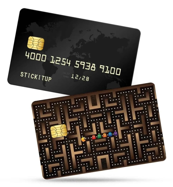 Pacman Credit Card Skin