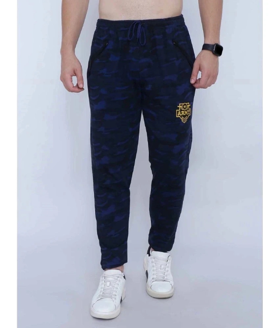 Neo Garments - Blue Cotton Mens Trackpants ( Pack of 1 ) - None