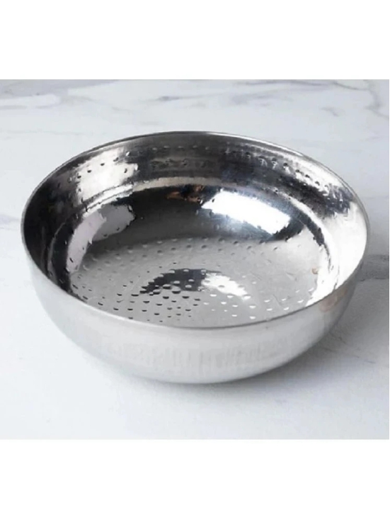 Dynore Stainless Steel Deep Kadhai 2 mm ( 1.2 ) L - Silver