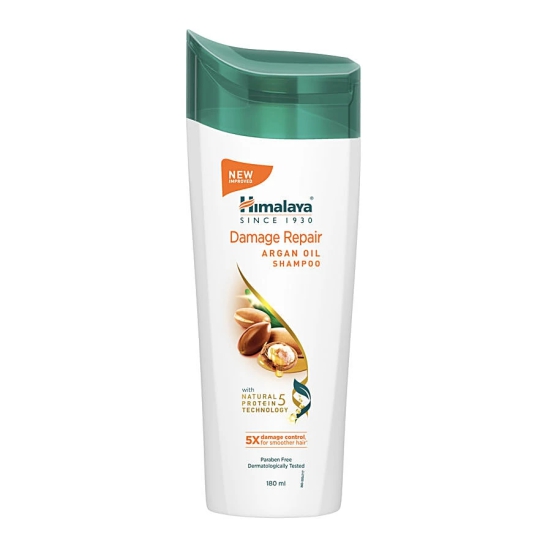 Himalaya Damage Repair Protein Shampoo - With Beach Almond, 180 Ml