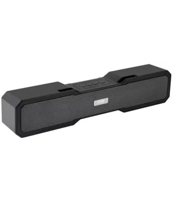 MZ M61 10 W Bluetooth Speaker Bluetooth V 5.0 with SD card Slot Playback Time 6 hrs Black - Black