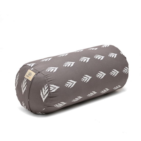 Yoga Round Bolster-Gray