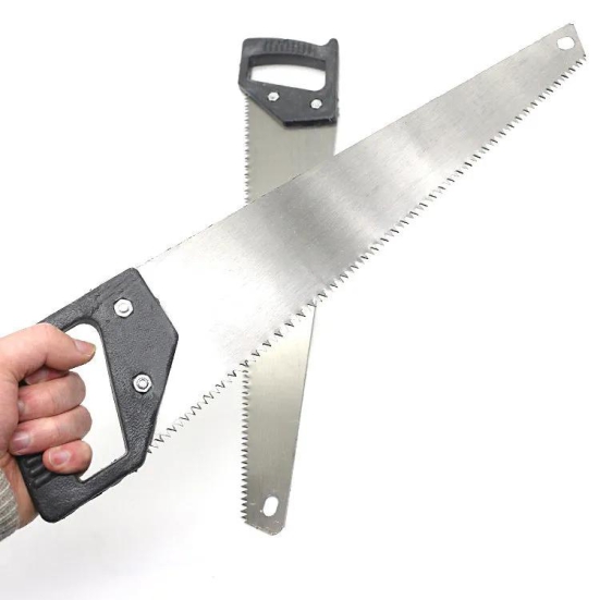 1555 Powerful Hand Saw with Hardened Steel blades 450mm