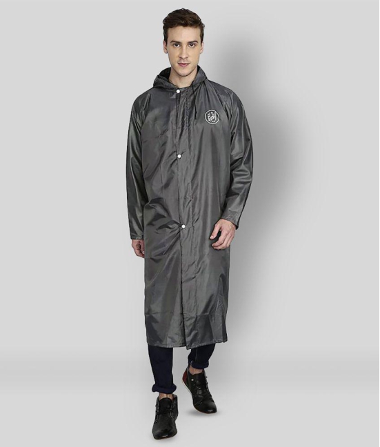 Goodluck Grey Rain Coat - XL