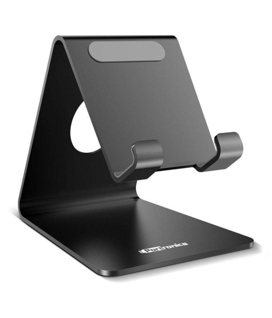 Portronics MODESK POR-122 Universal Mobile Holder (Black) - Black