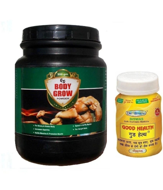 G & G Pharmacy Biswas Good Health 50no.s & Body Grow Powder 300 gm Chocolate