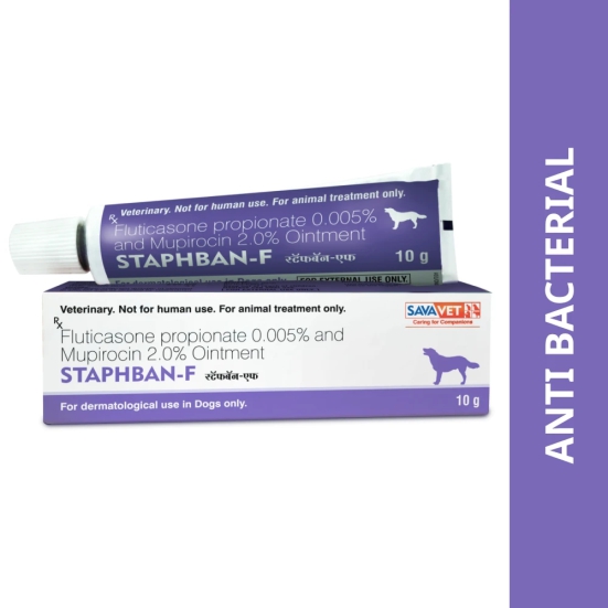 Savavet Staphban F Ointment 10g-10g