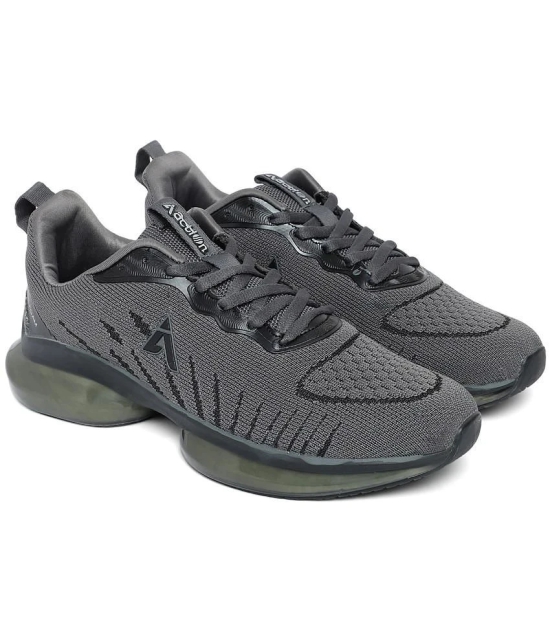 Action - Gray Mens Sports Running Shoes - None