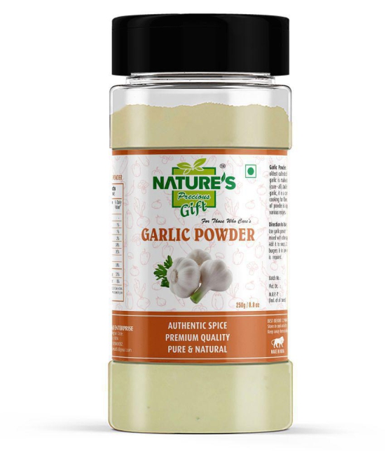 Natures Gift Garlic Powder - 8.8 Oz Spice Jar Powder 250 gm