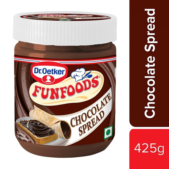 Dr. Oetker FunFoods Chocolate Spread, 425 g Jar