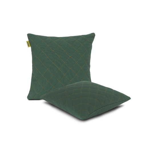 Plush Quilted Cushion Cover | Small | SET OF 2 | 12x12