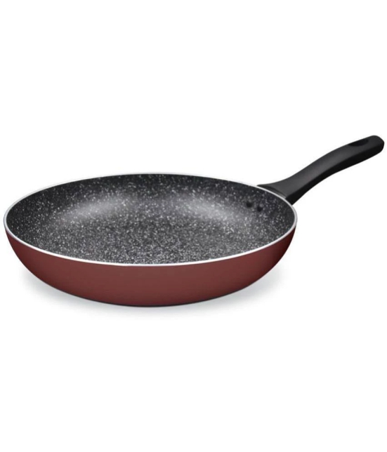 Milton Pro Cook Granito Induction Fry Pan, 20 cm, Burgundy