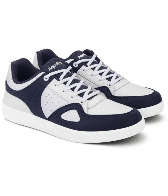 Aqualite Navy Blue Mens Sneakers - None