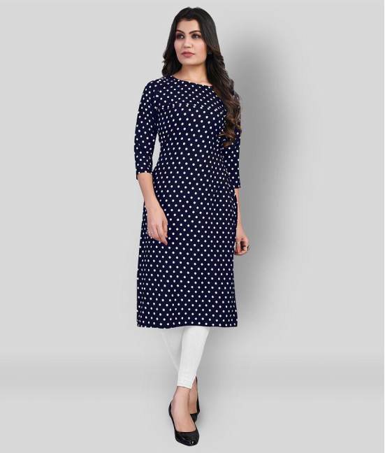 BROTHERS DEAL - Multicolor Crepe Women's Straight Kurti ( Pack of 1 ) - None