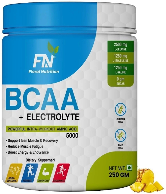 Floral Nutrition BCAA 2:1:1 intra workout supplement 250 gm