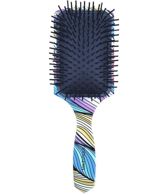 Majestique Large Paddle Hair Brush Refresh And Extend Soft Nylon Bristles Color May Vary