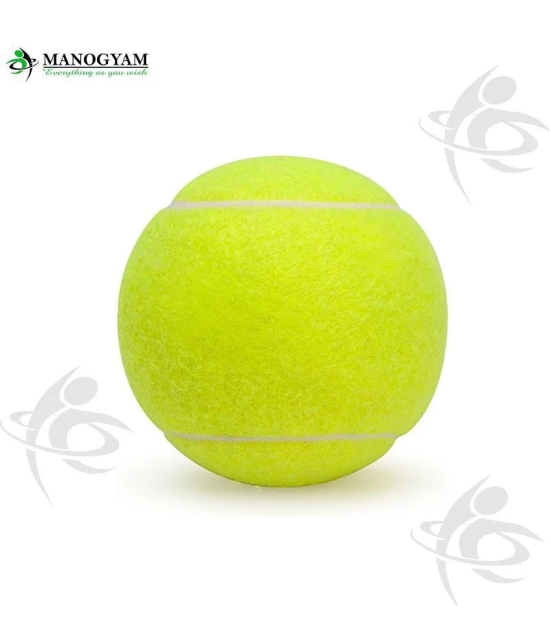 Manogyam Green Rubber Cricket Ball ( Pack of 1 ) - M(Men)