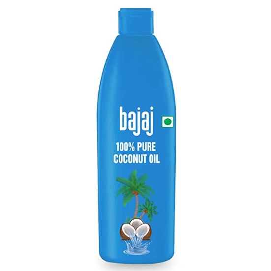 Bajaj 100 Pure Coconut Oil 600ml Clear CNO 600-Bajaj 100% Pure Coconut Oil 600ml, Clear, (CNO 600)