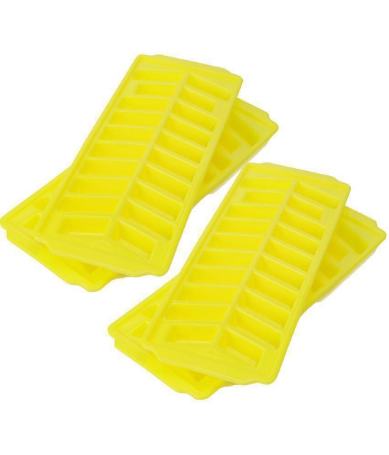 HOMETALES Ice Stick Tray Yellow 4 Pcs - Yellow